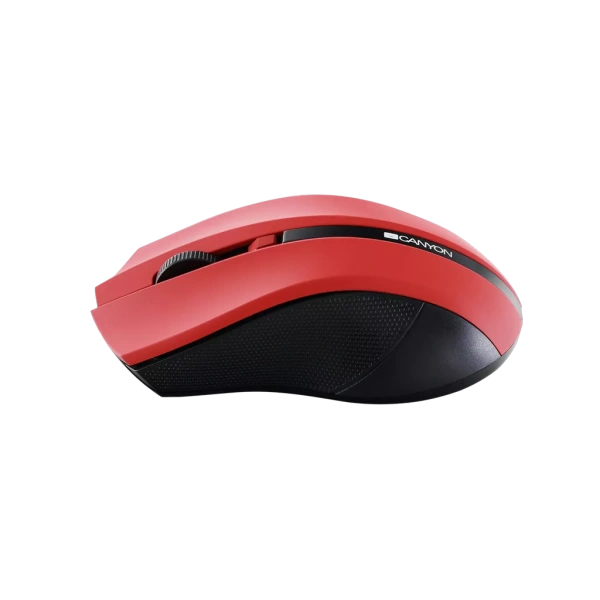 Мышь Canyon MW-5 (оптическая, 1600 dpi, 4 кнопки, красная)