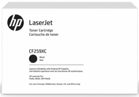 Картридж лазерный HP CF259XC (59XC) LaserJet, чёрный