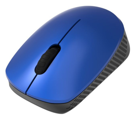 Мышь беспроводная Ritmix RMW-502, оптическая, 1 200 dpi, 3 кнопки (синий/черный)