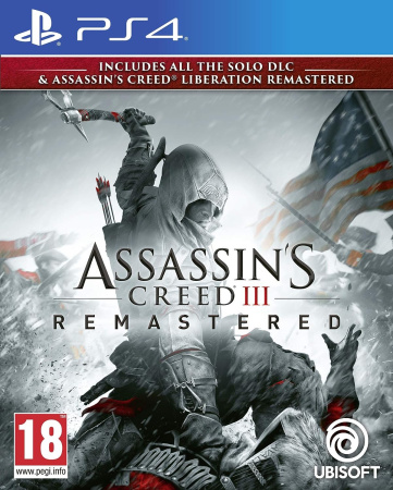 Assassin's Creed III: Remastered для PS4 (русская версия)