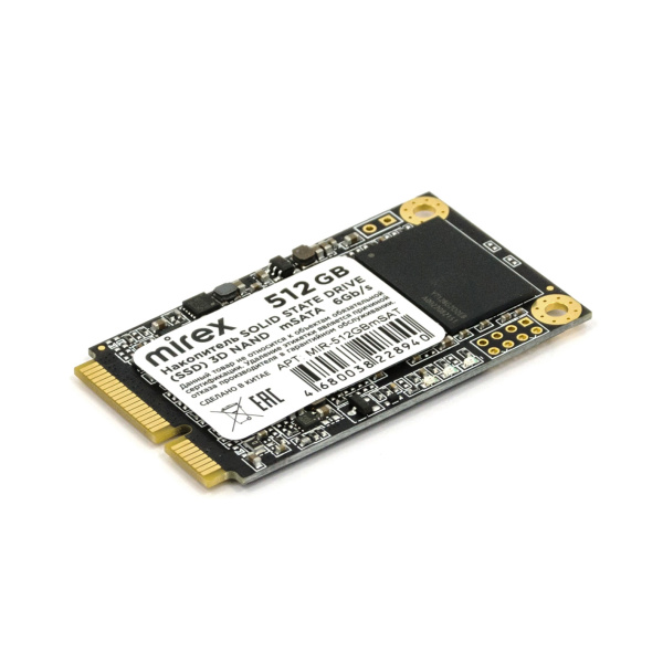 Внутренний SSD-диск Mirex 512GB MIR-512GBmSAT