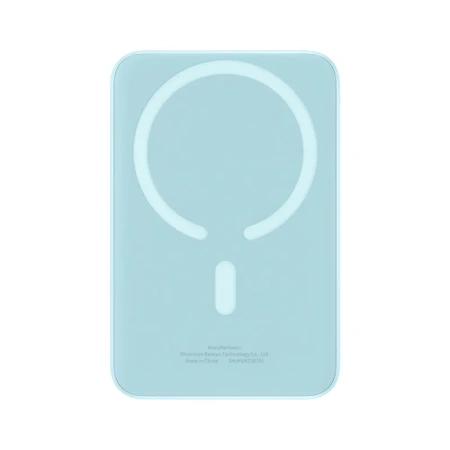 Внешний аккумулятор Baseus Magnetic Mini Air 10000mAh PPCXM10A (20W, голубой)