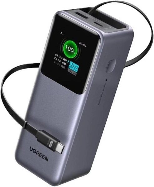 Внешний аккумулятор Ugreen PB726 20000mAh (серый)