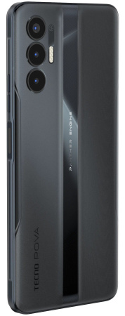 Смартфон TECNO POVA 3 6GB/128GB Eco Black (LF7n)