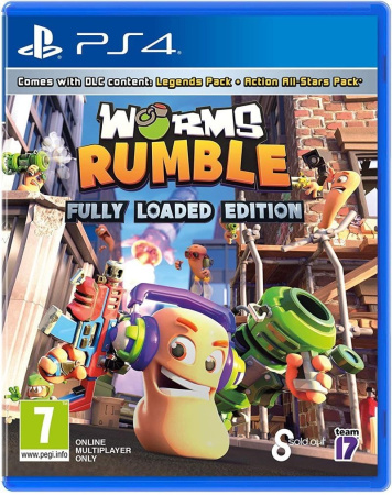Worms Rumble: Fully Loaded Edition для PS4 (русские субтитры)