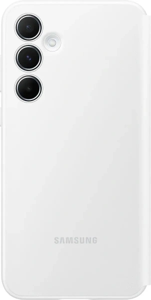 Чехол Samsung Smart View Wallet Case A55 5G (белый)