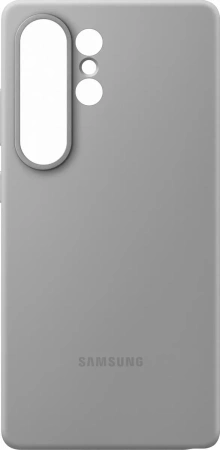 Чехол-накладка Samsung Silicone Case S25 Ultra (серый)