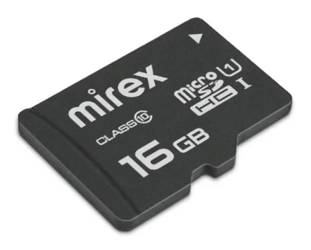 Карта памяти Mirex 16GB microSDHC 13613-ADSUHS16 (с адаптером)