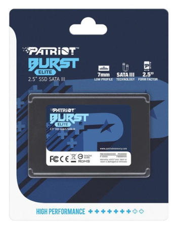 Внутренний SSD-накопитель Patriot Burst Elite 240GB PBE240GS25SSDR