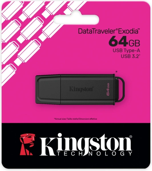 Флешка Kingston DataTraveler Exodia 64GB DTXG2/64GB