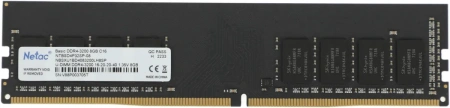 Оперативная память Netac 8GB Basic DDR4 NTBSD4P32SP-08 (3200МГц)