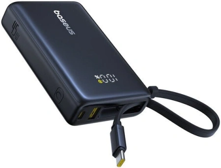 Внешний аккумулятор Baseus Picogo PPPG-1W45C Digital Display Power Bank 45W 10000mAh (черный)