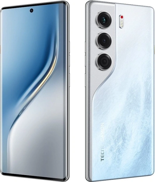 Телефон Tecno Camon 40 Pro 5G 8GB/256GB (ледяной белый)