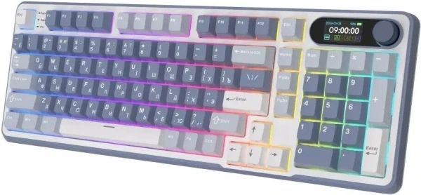 Клавиатура Royal Kludge RK-S98 RGB Ocean Blue (RK Cream)
