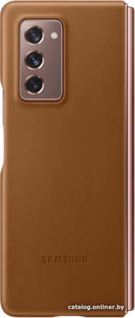 Чехол Samsung Leather Cover для FOLD2, Brown