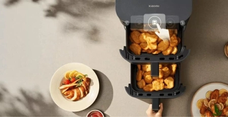 Аэрогриль (аэрофритюрница) Xiaomi Smart Double Stack Air Fryer 12L MAF-DS1201