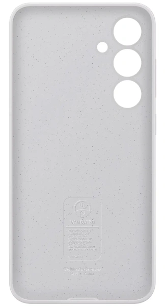 Чехол-накладка Samsung Silicone Case S24 FE (серый)