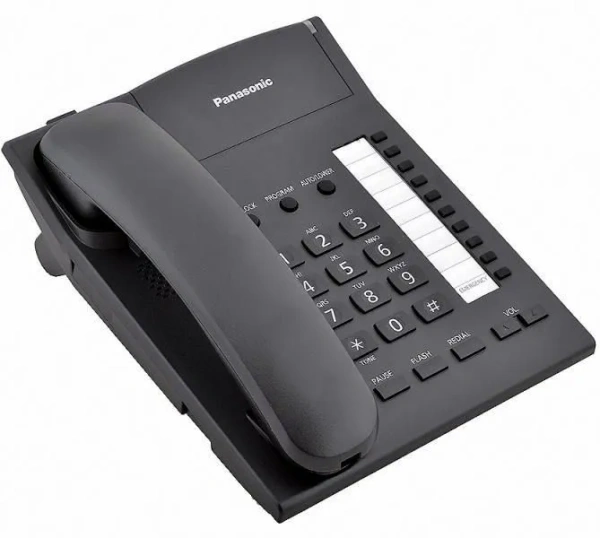 Проводной телефон Panasonic KX-TS2382RUB (черный)