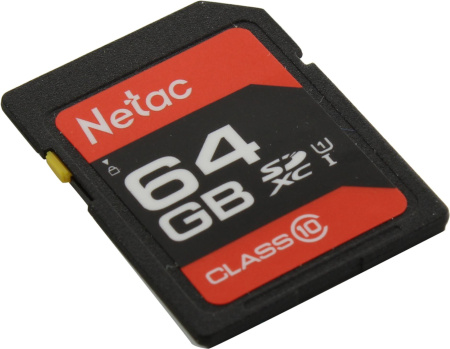 Карта памяти Netac 64GB P600 SDXC NT02P600STN-064G-R