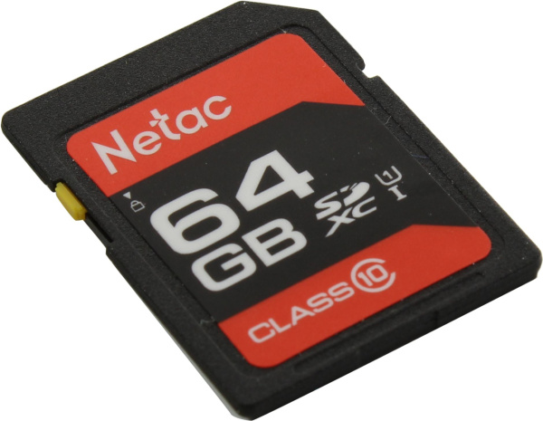 Карта памяти Netac 64GB P600 SDXC NT02P600STN-064G-R