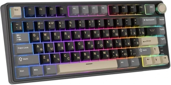 Клавиатура Royal Kludge R75 RGB Phantom (RK Silver)