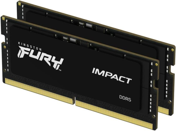 Оперативная память Kingston 2x16ГБ FURY Impact DDR5 KF560S38IBK2-32 (6000МГц, SODIMM, XMP)