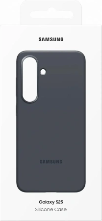 Чехол-накладка Samsung Silicone Case S25 (черный)