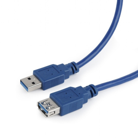 Удлинитель USB Type-A Cablexpert CCP-USB3-AMAF-6 (USB 3.2, AM-AF, 1.8 м, синий)