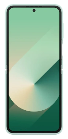 Чехол Samsung Silicone Case Flip 6 (мятный)