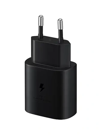 Сетевое зарядное устройство Samsung EP-TA800 EP-TA800XBEGWW (Type-C, 25W, черный, с кабелем)