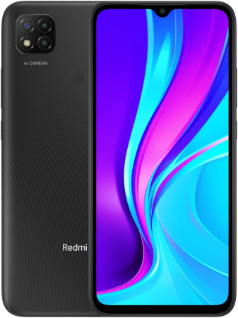 Смартфон XIAOMI REDMI 9C 2GB/32GB without NFC Midnight Gray EU (M2006C3MG)