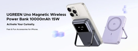 Внешний аккумулятор Ugreen PB764 10000mAh (сиреневый)