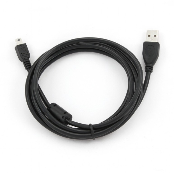 Кабель Cablexpert  USB 2.0 Type-A/miniUSB 2.0 CCF-USB2-AM5P-6 (1.8 м, черный)