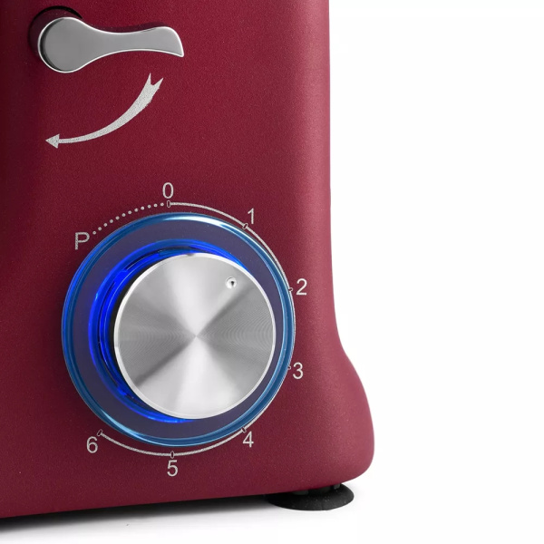 Цельнометаллический планетарный миксер Kitfort KT-3007-1 (красный)