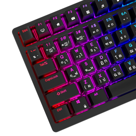 Беспроводная клавиатура Royal Kludge RK98 RGB (черный, RK Brown)