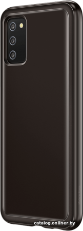 Чехол Samsung Soft Clear Cover для A03s, чёрный