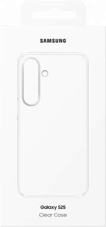Чехол-накладка Samsung Clear Case S25 (прозрачный)