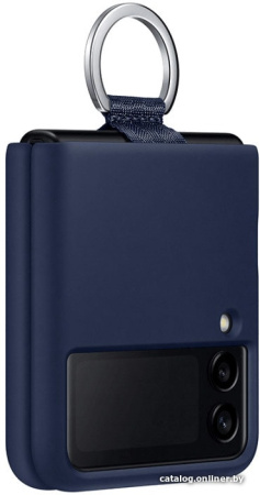 Чехол Samsung Silicone Cover with Ring для FLIP3, Navy