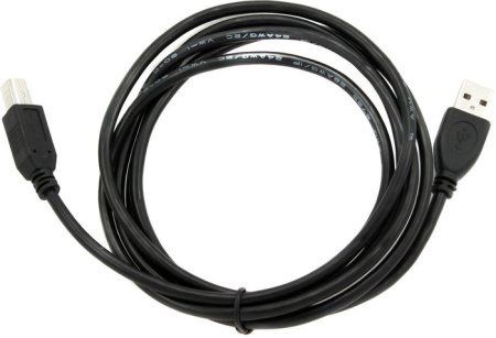 Кабель USB Type-A - Type-B Cablexpert CCP-USB2-AMBM-6 (USB 2.0, 1.8м, черный)