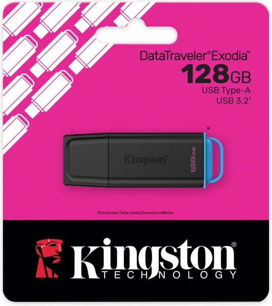 Флешка USB Flash Kingston DataTraveler Exodia 128GB DTXG2/128GB