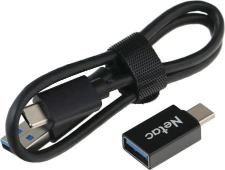 Внешний SSD-накопитель Netac Z9 2TB NT01Z9-002T-32BK (USB 3.2 Type-A/Type-C)