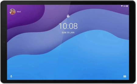 Планшет Lenovo Tab M10 (Helio P22T / 10.3 FHD TDDI / GE8320 GPU / 4GB / 128GB / LTE / Platinum Grey)