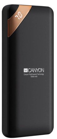 Внешний аккумулятор Canyon PB-102 10000mAh (черный)