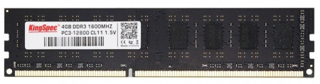 Оперативная память KingSpec 4ГБ DDR3 KS1600D3P13504G (1600МГц)