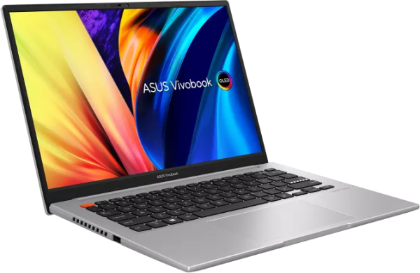 Ноутбук ASUS Vivobook S 14 K3402ZA-KM268 (i5-12500H/ 14 2.8K OLED 16:10/ Iris Xe/ 8GB/ 512GB/ DOS/ noODD/ Neutral Grey Aluminum)