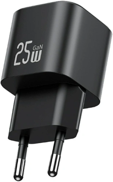Сетевое зарядное Usams CC289 25W GaN (черный)