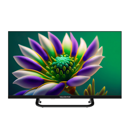 Телевизор Topdevice Frameless NEO TDTV24CS04H_BK (24”, Smart TV (WildRed), Wi-Fi, Bluetooth, Ethernet, черный)