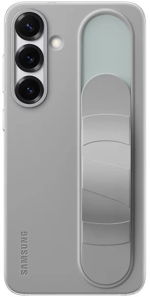 Чехол-накладка Samsung Standing Grip Case S25+ (серый)