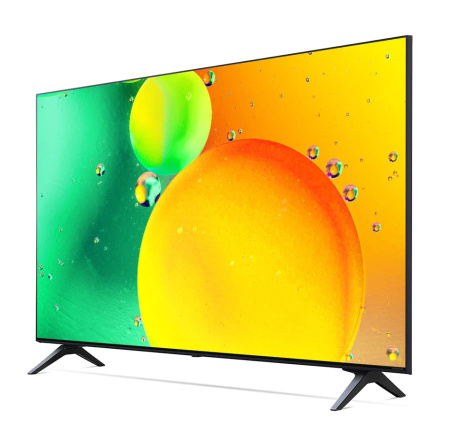 Телевизор LG NanoCell 43NANO756QA, 43", темно-синий, СТБ