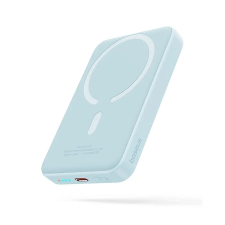 Внешний аккумулятор Baseus Magnetic Mini Air 10000mAh PPCXM10A (20W, голубой)